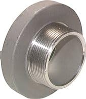 Storz-Kupplung G 1-1/4"(AG), 32, Aluminium (geschmiedet) Werkstoff:Aluminium (geschmiedet)