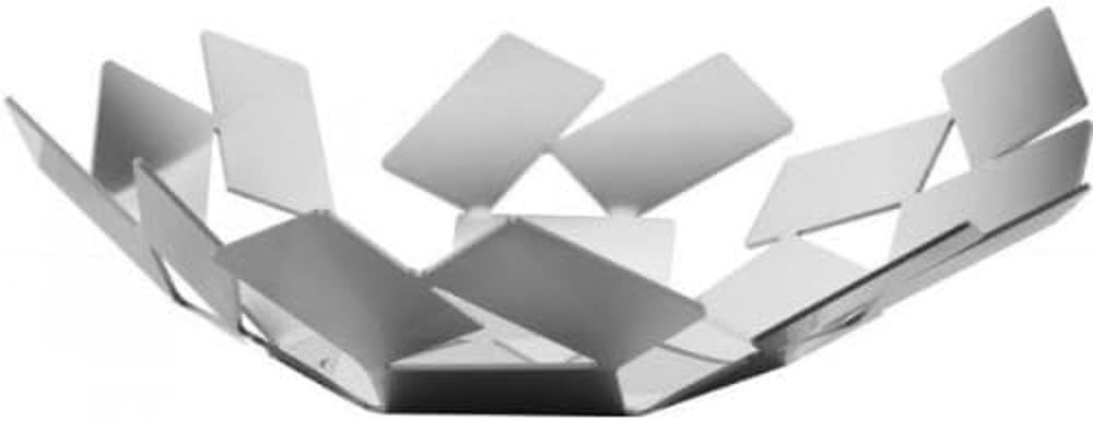 Alessi MT01 La Stanza dello Scirocco, Korbschale 6.20 x 24.50 x 23.20 cm Edelstahl 18/10, 6.20 x 24.