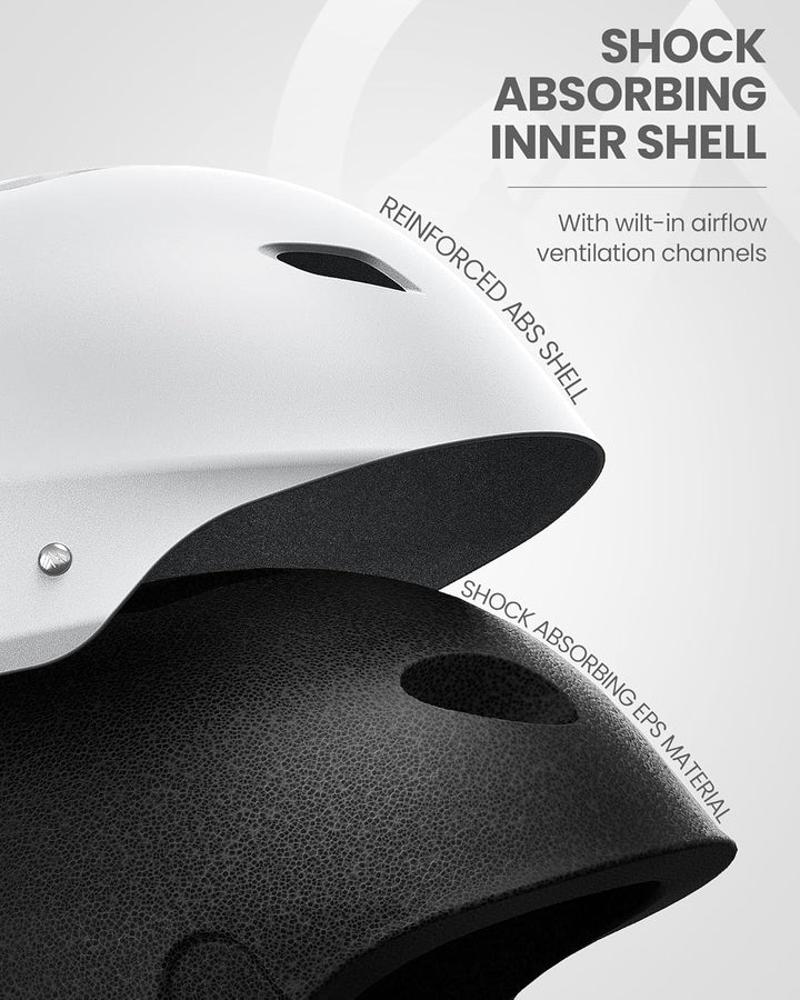 OutdoorMaster Kelvin Unisex Skihelm - Schneesporthelm für Skifahren/Snowboard mit Belüftungssystem,