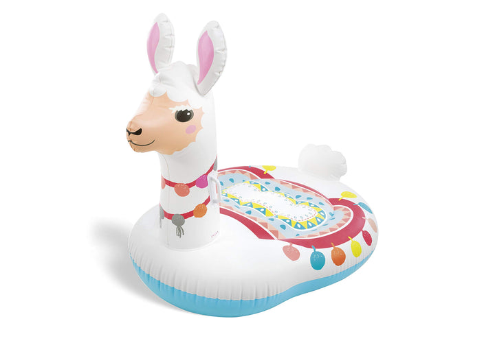 Intex Cute Llama Ride-ON 57564np Bunt ca. 135 x 94 cm Einheitsgrösse Mehrfarbig, Einheitsgrösse Mehr
