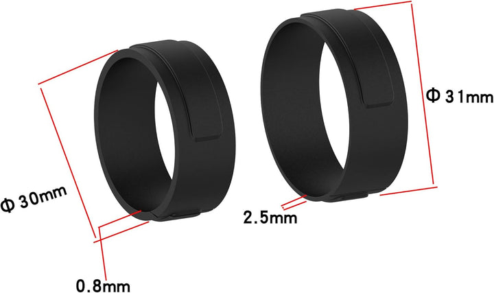 Chofit Fahrradhalterungs-Set, kompatibel mit Garmin Varia Rücklicht, Radar und Rücklicht, für Edge i
