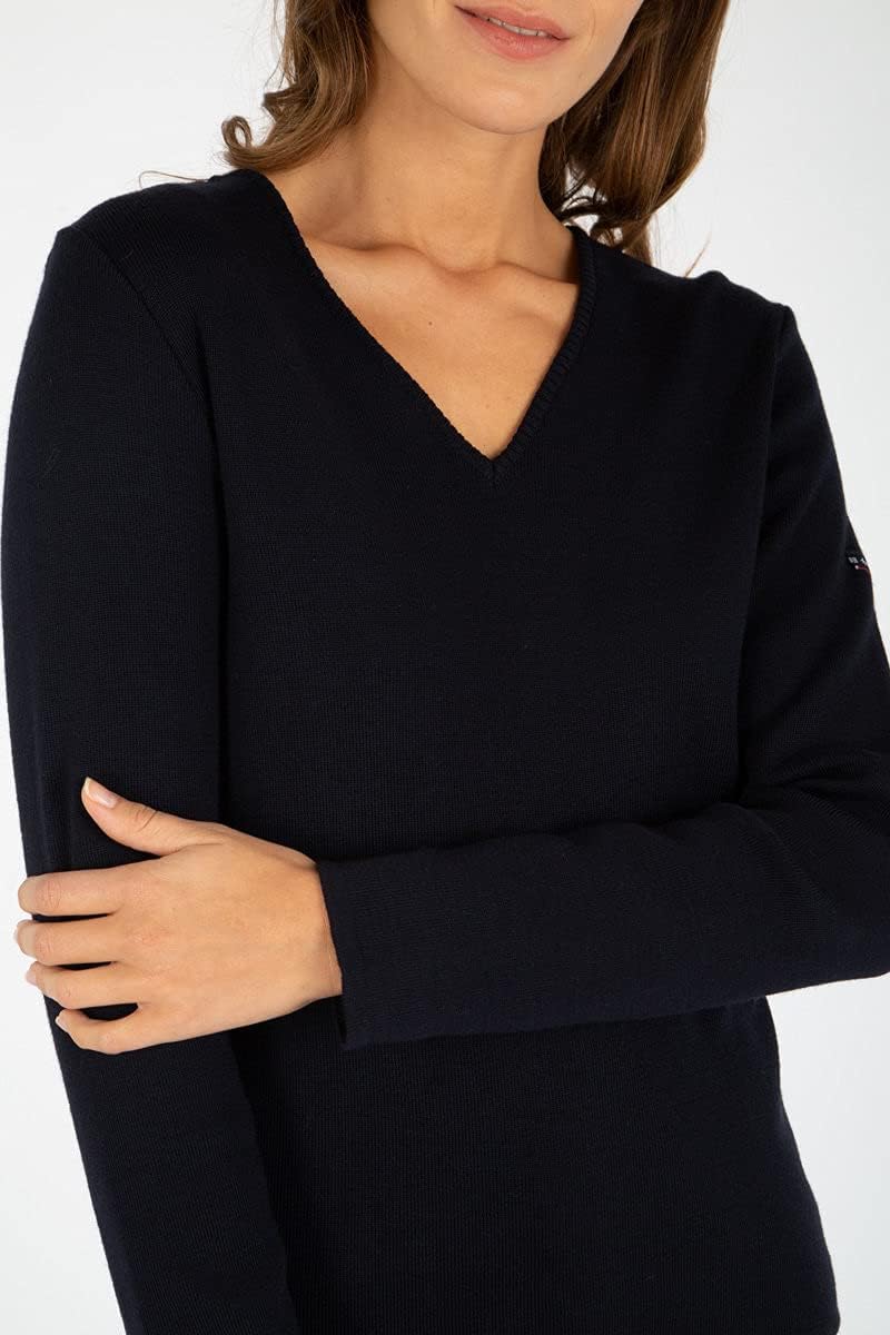 Armor Lux Damen Locmine Pullover, Rich Navy, 38