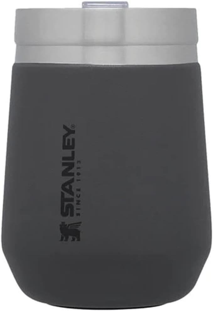 Stanley Go Everyday Tumbler 0.29L / 10 OZ Charcoal - Edelstahl Thermobecher für Wein, Cocktails, Kaf