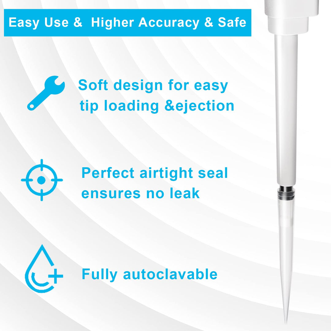 ONiLAB Pipettenspitzen 10ml 100 PCS Labor Universal Kunststoff flüssige Pipettenspitzen Polypropylen