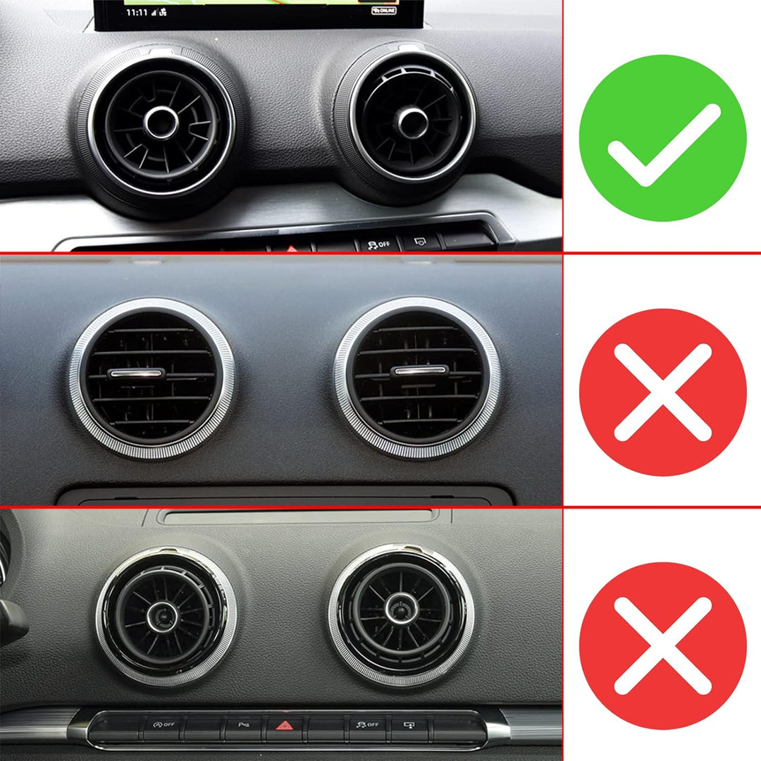 Magnet Handyhalterung kompatibel Audi Q2 und Audi SQ2 geeignet für MagSafe Smartphone und GPS mit Au