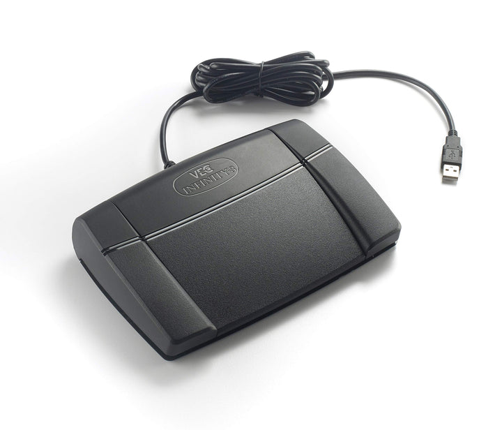 Digitaler Fussschalter Infinity IN-USB 3 - RA-Micro, ExpresScribe Pro und andere - Plug & Play