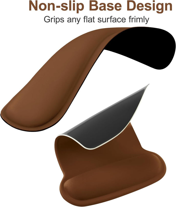 MOSISO Handgelenkauflagen für Mauspad&amp;Tastatur Set,Ergonomisches Mauspad Rutschfester Boden Zuhause/