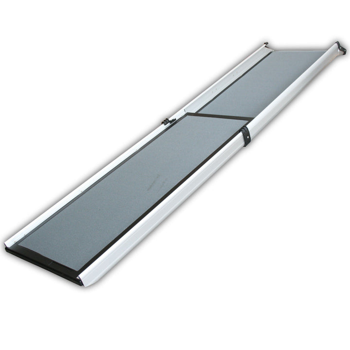 Alu Rampe Tierrampe Hunderampe Auffahrrampe Aluminium 1,8m Klappbar CAR GANGWAY