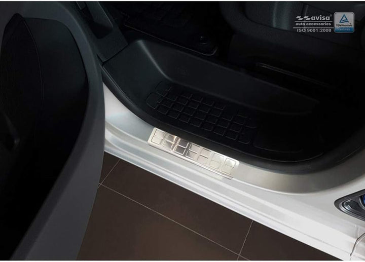 Avisa Edelstahl Einstiegsleisten kompatibel mit Citroën Spacetourer & Jumpy/Peugeot Expert & Travell