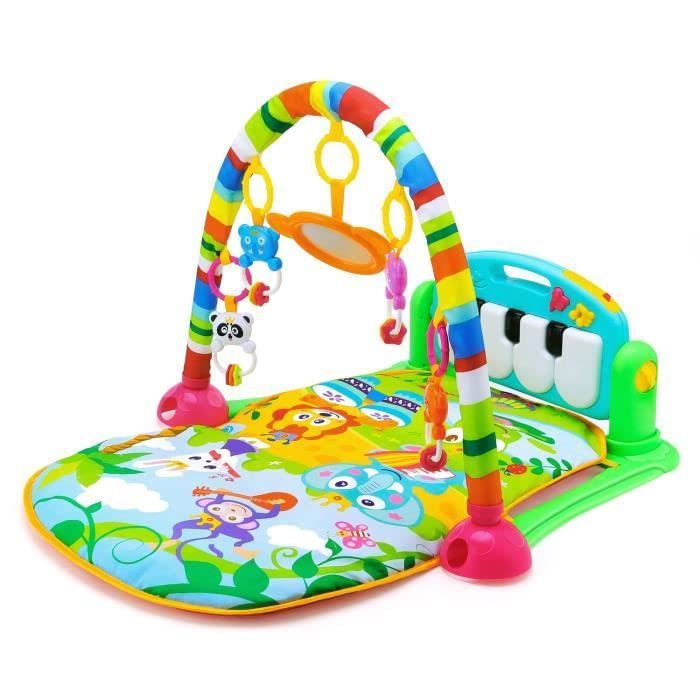 Baby Spielbogen Baby Spieldecke mit Musik & Lichtern ，Pädagogisches Spielzeug für Baby & Kleinkinder