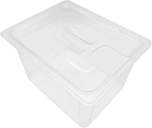 Isolierungsset: Ziva Medium sous-vide Wasserschale + Deckel mit Aussparung + Isolierhüllen 12L