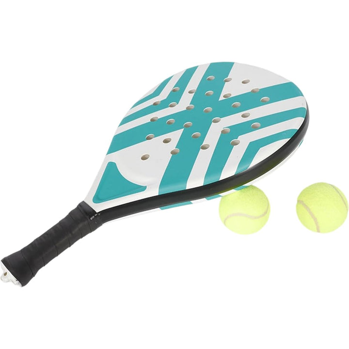 1 Set Padel-schläger, Leichter Padel-schläger 2 Tennisbällen Und Tragetasche Für Erwachsene