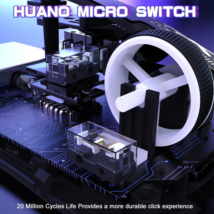 MAMBASNAKE X ATTACK SHARK X11SE Kabellose Gaming-Maus,22000 DPI,PixArt PAW3311 Sensor,BT/2,4 G/kabel