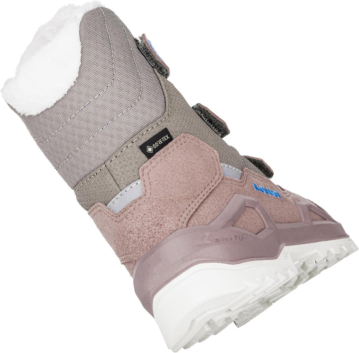 LOWA Stiefel hoch MILO EVO GTX HI JR 25 EU Grau Rose, 25 EU Grau Rose