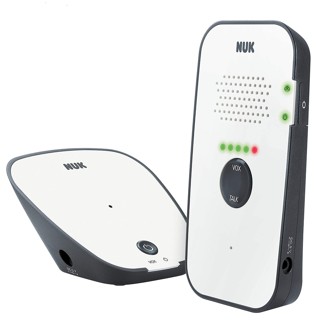 NUK Eco Control 500 Digitales Audio Babyphone, frei von hochfrequenter Strahlung im Eco-Mode, Gegens