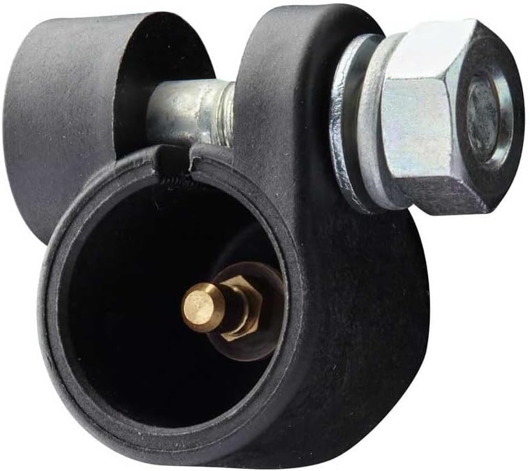 HELLA - LED-Blitz-Kennleuchte - RotaLED Compact - 12/24V - gelb - Rohrstutzen, flexibel - Menge: 1 -