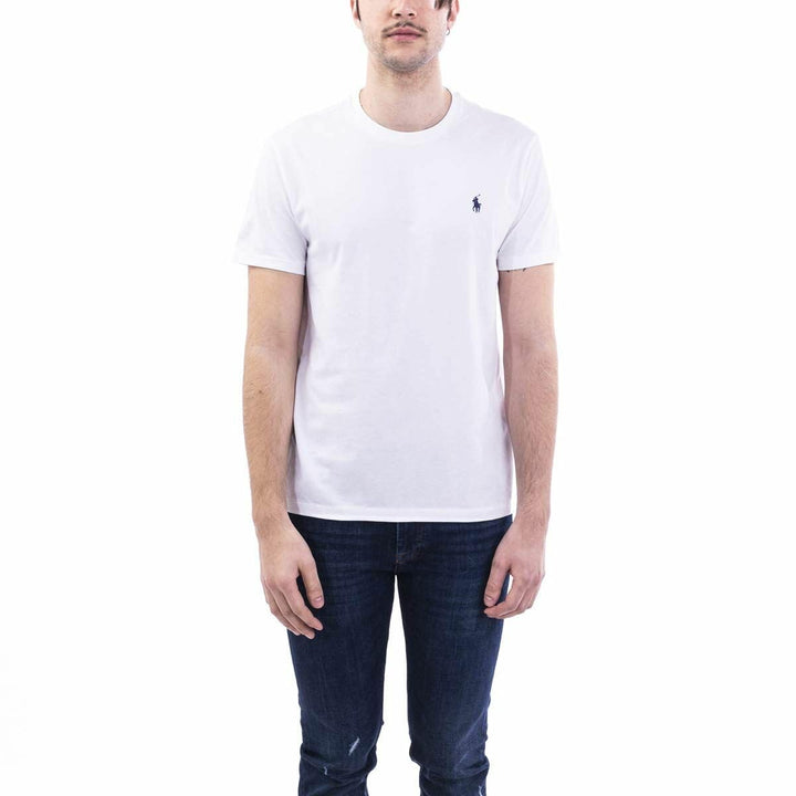 Polo Ralph Lauren Mens Crew Neck Big Pony T-Shirt M Weiss (White A1000), M Weiss (White A1000)