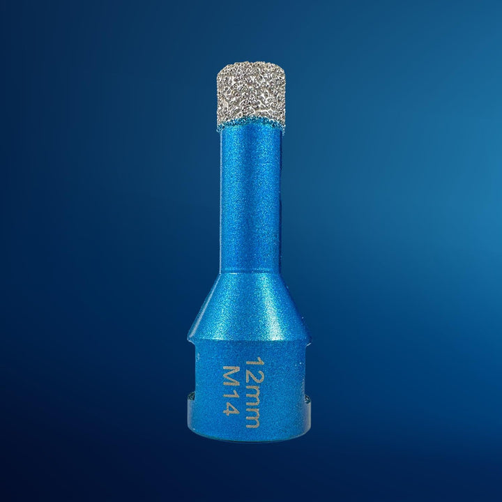 EDW Diamant Fliesenbohrer 12 mm x M14, Diamantbohrer Fliese Wandfliese Feinsteinzeug, Naturstein Ker