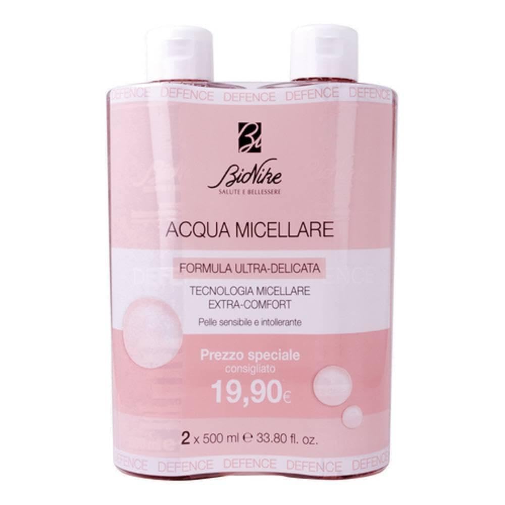Bionike Defence Mizellenwasser für Gesicht Augen Lippen empfindliche Haut, 2 x 500 ml