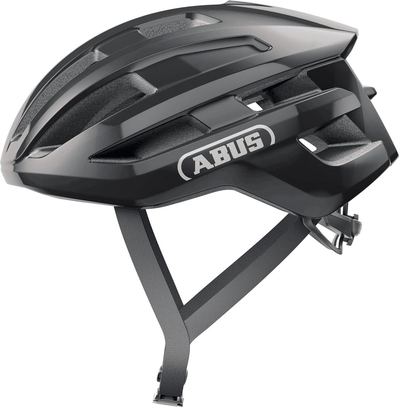 ABUS Rennradhelm PowerDome - leichter Fahrradhelm mit cleverem Belüftungssystem und aerodynamischem