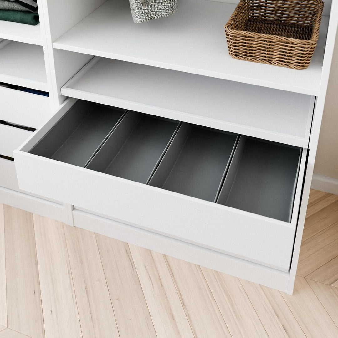 PAX Schubladen Organizer, Boxen zur Kleiderschrank Organisation, Ordnungssystem für Schubkasten 50cm