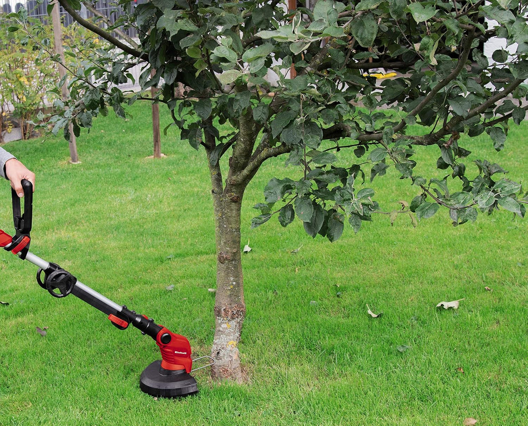 Einhell GE-ET 5027 Elektro Rasentrimmer (500 W, 11.000 1/min Umdrehungen, 270 mm Schnittkreis, Flowe