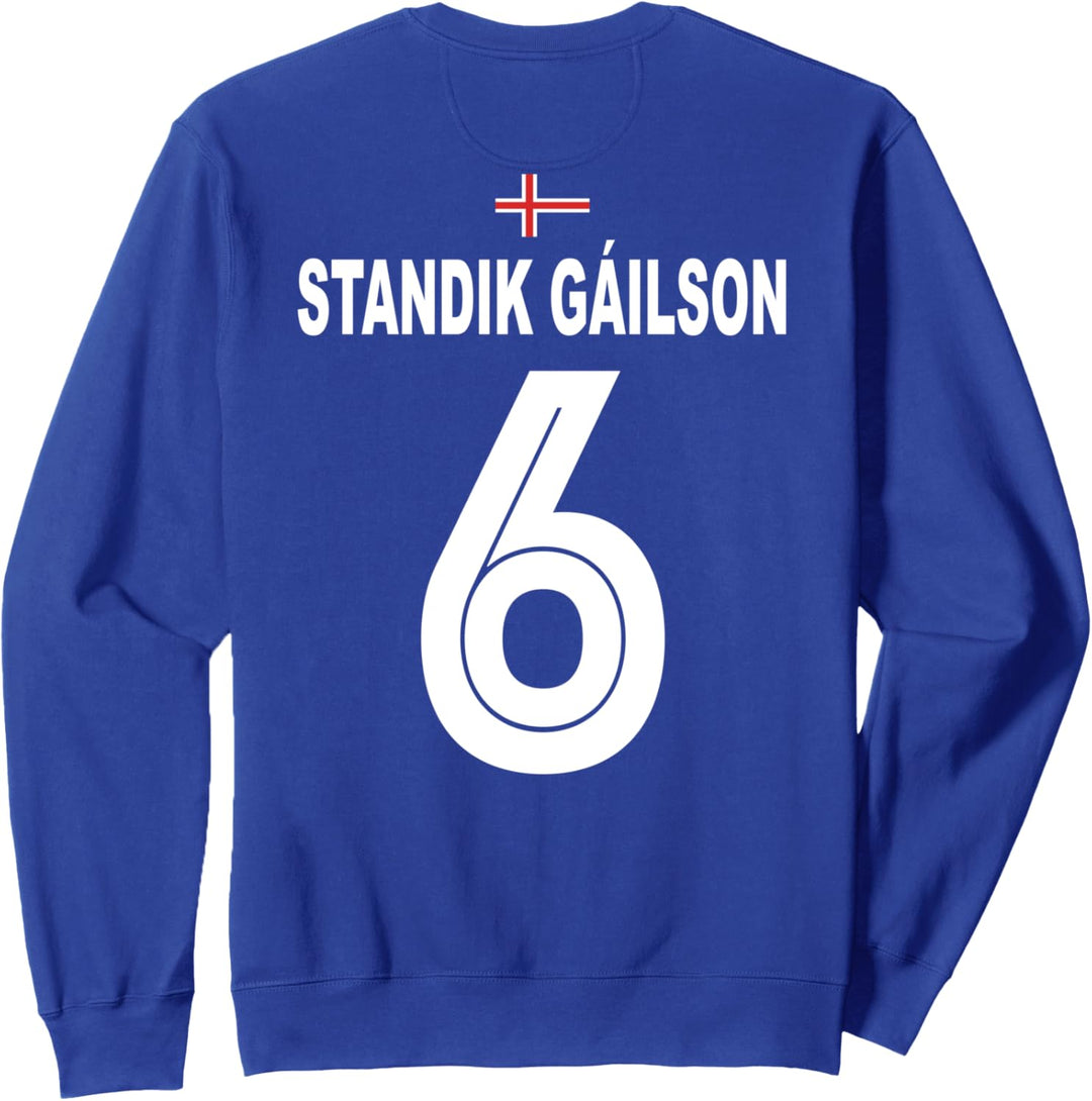 Island Fussball Sauf Trikot Mallorca lustig Standik Gailson Sweatshirt
