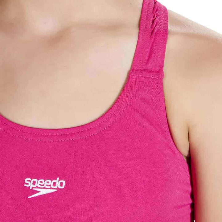 Speedo Endurance+ Medalist Badeanzug für Mädchen 13-14 Jahre Alt Endurance+ Rosa, 13-14 Jahre Alt En