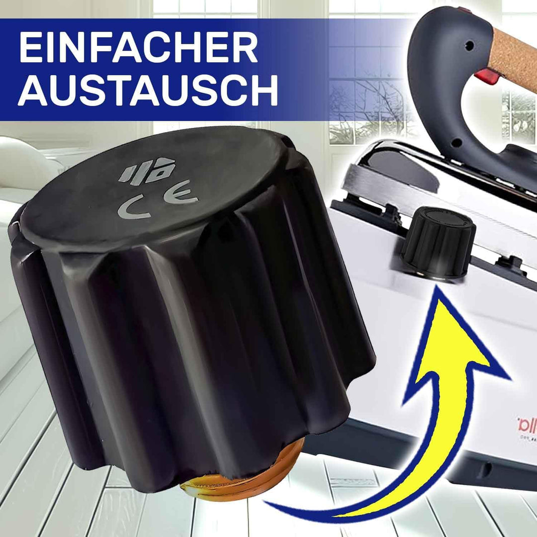Ventil für Polti Vaporetto oder für Polti Vaporella - Aussengewinde von 1/2" versehen - Komplett mit