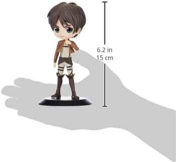 BANDAI Banpresto Attack ON Titan QPosket – Eren Yeager B – Figur 14 cm