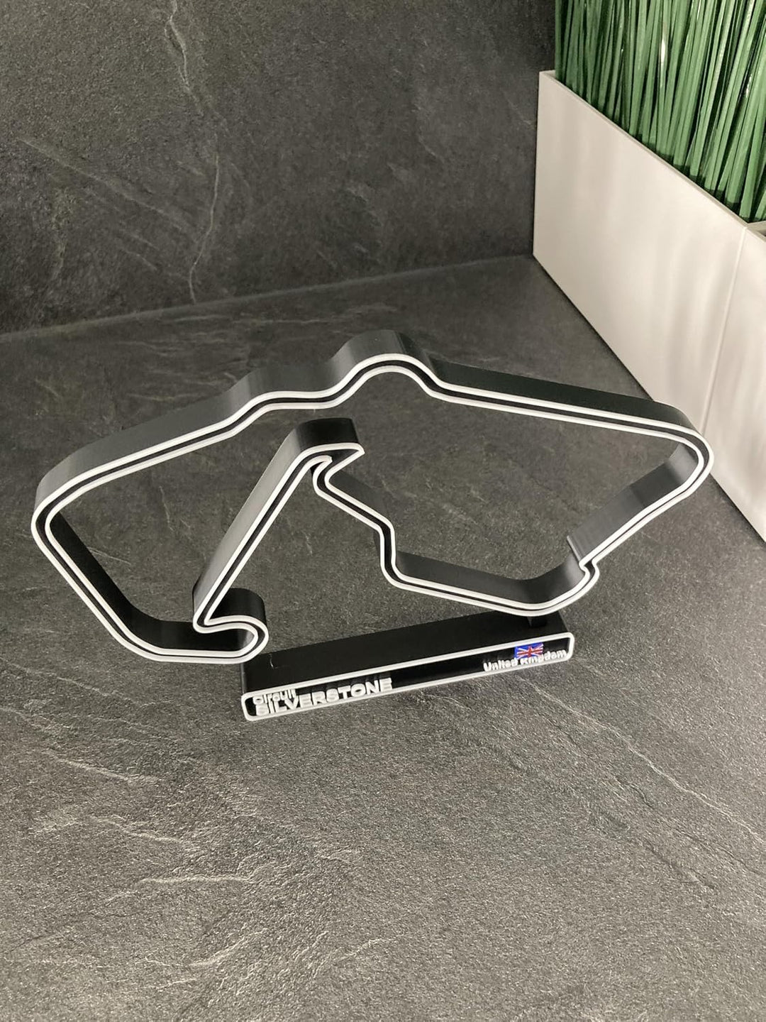 Silverstone Rennbahn, 3D-Rennbahn, Auto-Dekoration