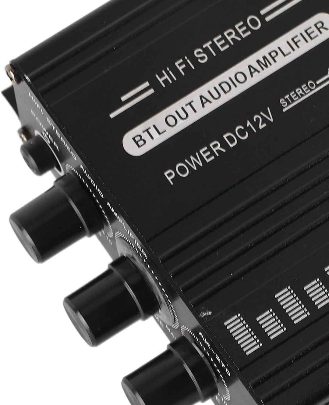 Stereo-Verstärker 12 V, Auto-Stereo-Audio-Verstärker, Auto-Audio-Subwoofer-Verstärker, Tragbarer Min