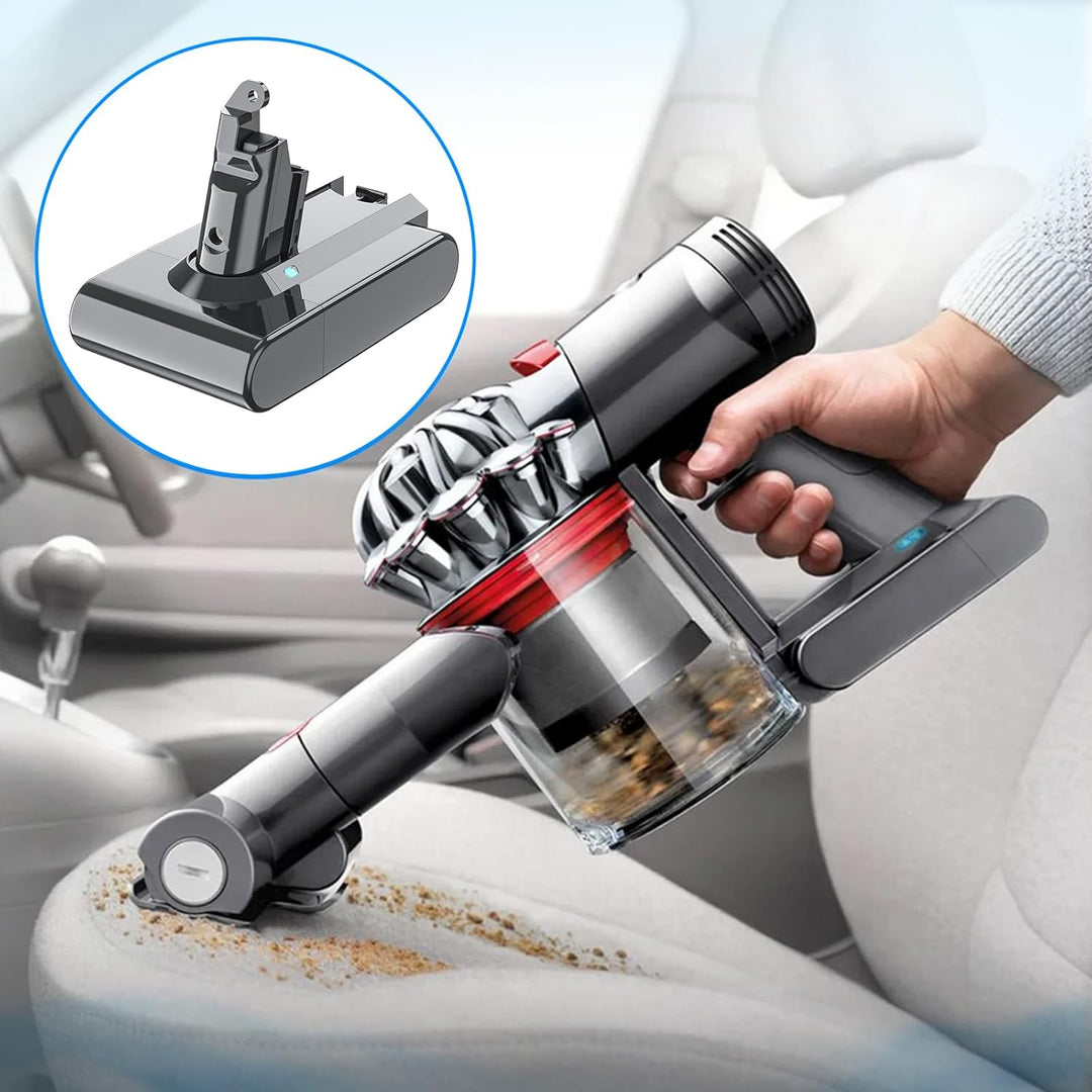 V6 Akku für Dyson, Ersatzakku für Dyson V6 Akku Kompatibel mit DC62 DC58 DC59 DC61DC62 Animal DC72 D