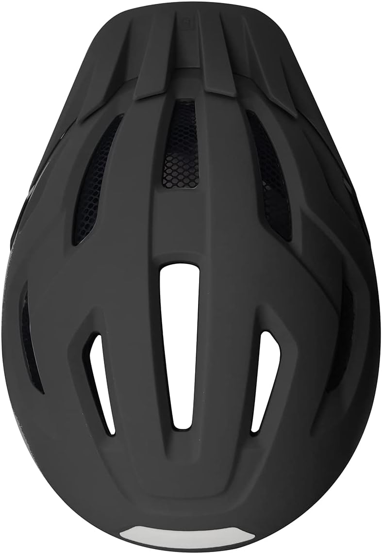 Bollé - Stance Cross, Bike Helmet, Urban Bike Helmet, Mountainbike Helmet, Visor Helmet Schwarz L, S