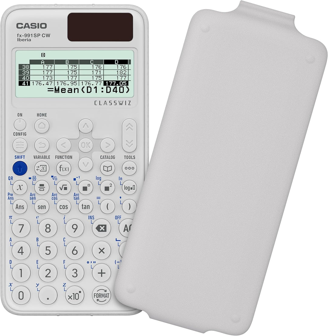 Casio FX-991SP CW – illustrierter wissenschaftlicher Taschenrechner mit Noten, empfohlen für den spa