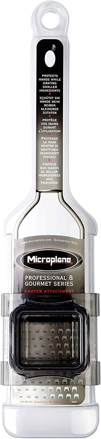 Microplane Fingerschutz für Küchenreiben der Gourmet Serie, Fingerschutz