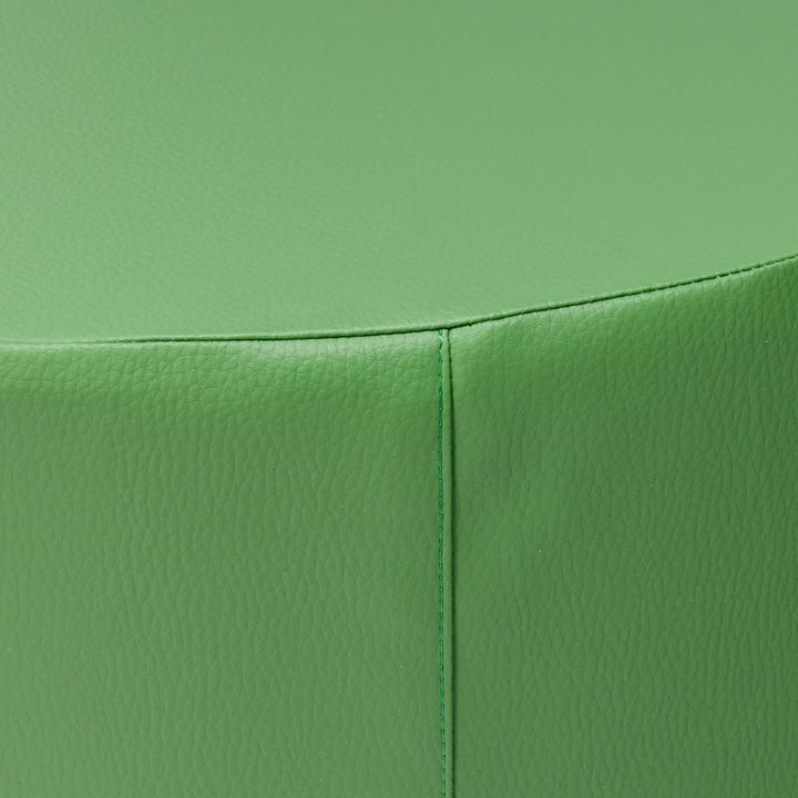 Ecopuf Pouf Hocker Roller - Gepolstert Sitzhocker aus Kunstleder - Ultraleicht - Abnehmbaren Bezug G
