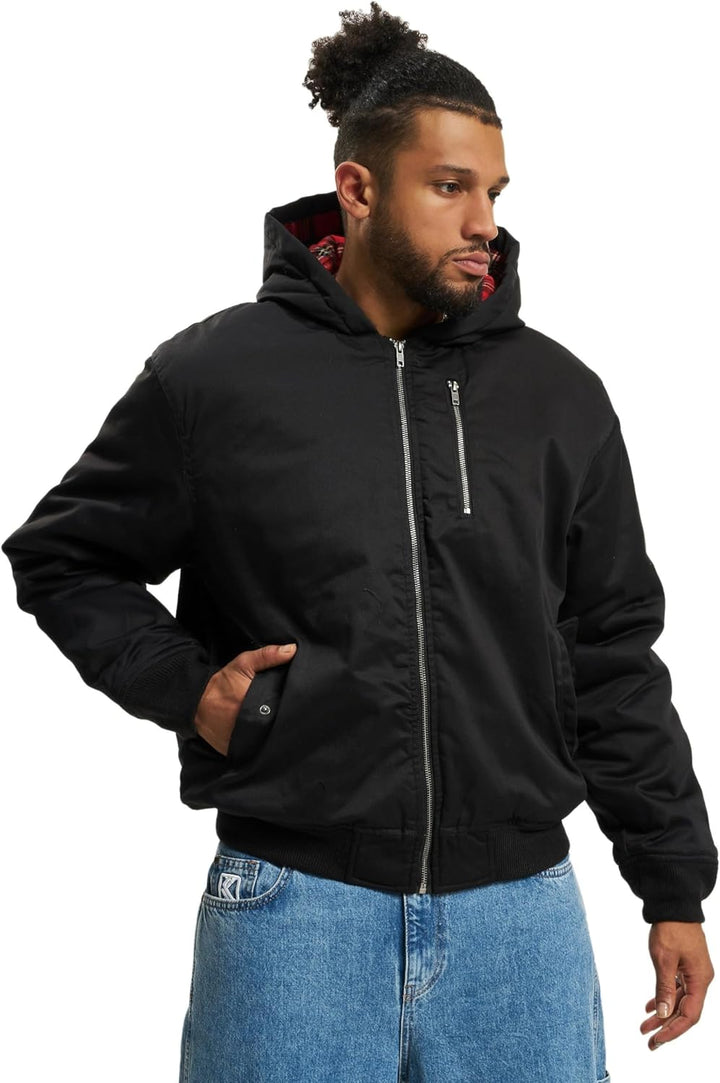 Brandit Lord Canterbury Hooded Winter Männer Übergangsjacke schwarz Basics, Rockabilly XL Schwarz, X