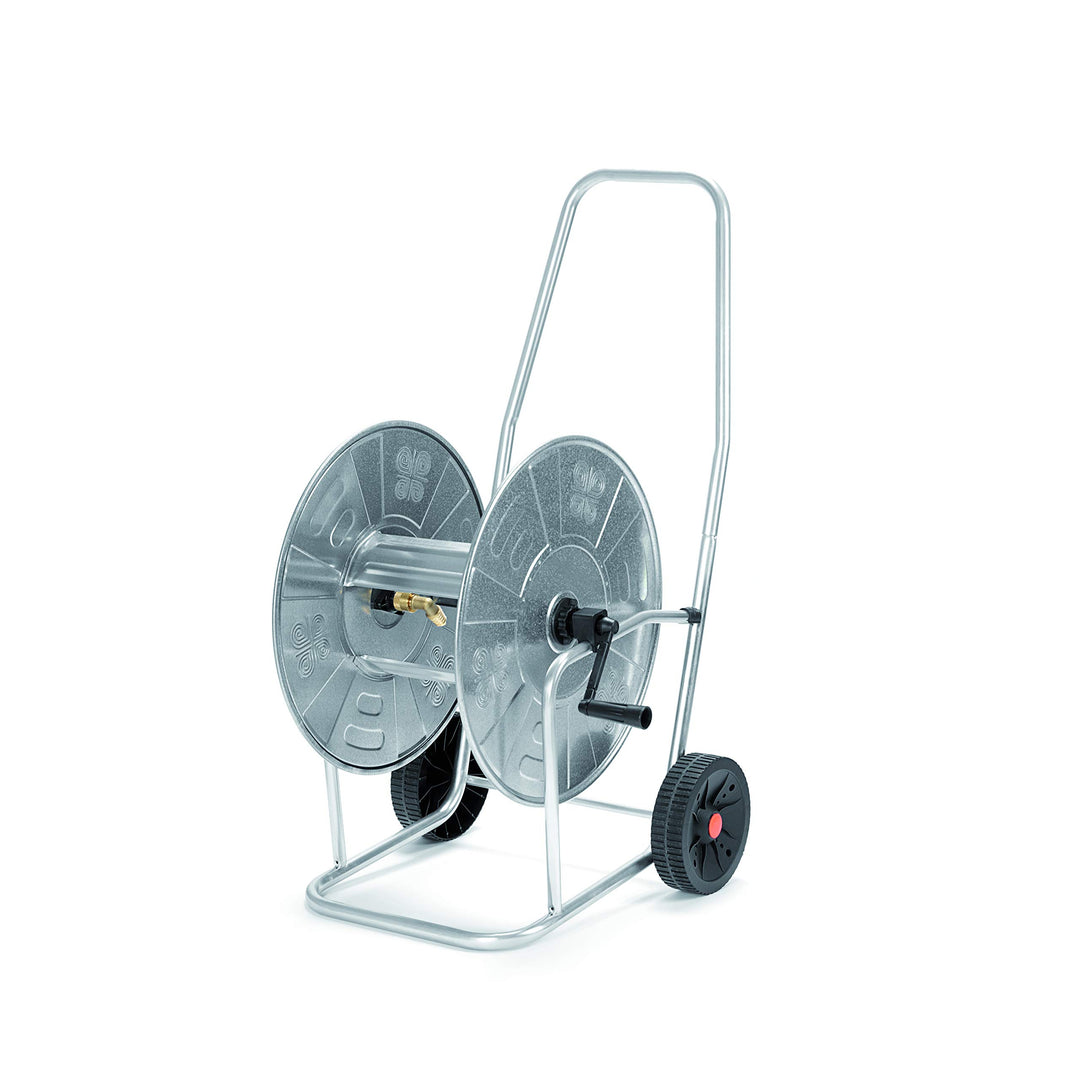 REHAU Schlauchwagen aus Metall, Schlauchtrommel 50m bis 120m Schlauch, robust, langlebig, praktisch…