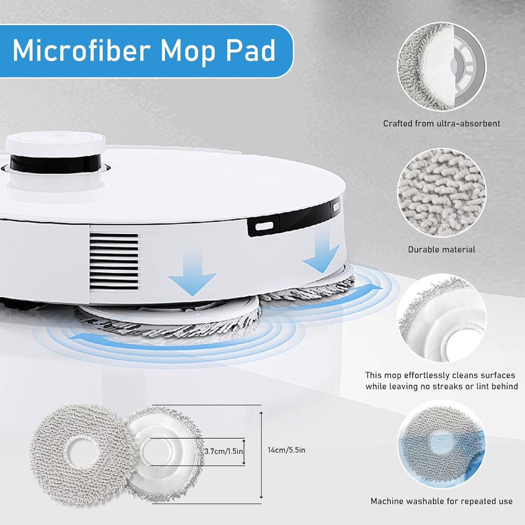 Zubehör für Ecovacs Deebot T50 Max Pro Omni,T50 Max Omni,T50 Max Pro Omni Gen2 Staubsauger Ersatztei