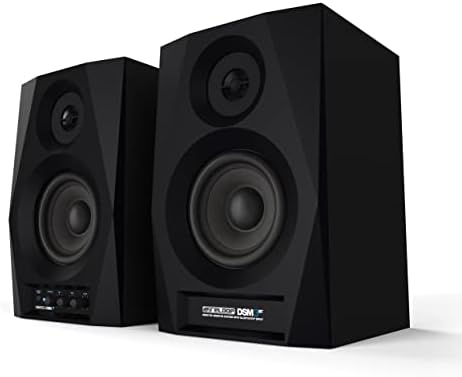 Reloop DSM-3 BT | Bluetooth PC-Lautsprecher für DJs und Producer, Professionelles 2-Wege-Aktiv-Monit