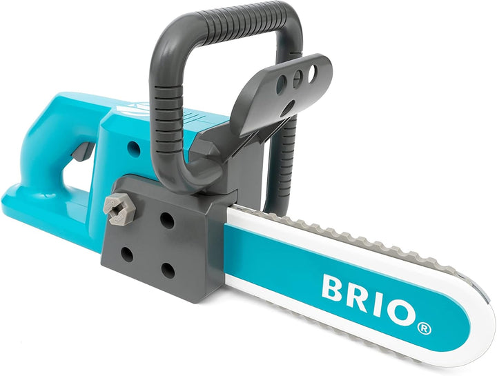 BRIO Builder - 34602 Kettensäge - Entwicklungsförderndes Rollenspiel- & Konstruktionsspielzeug für K