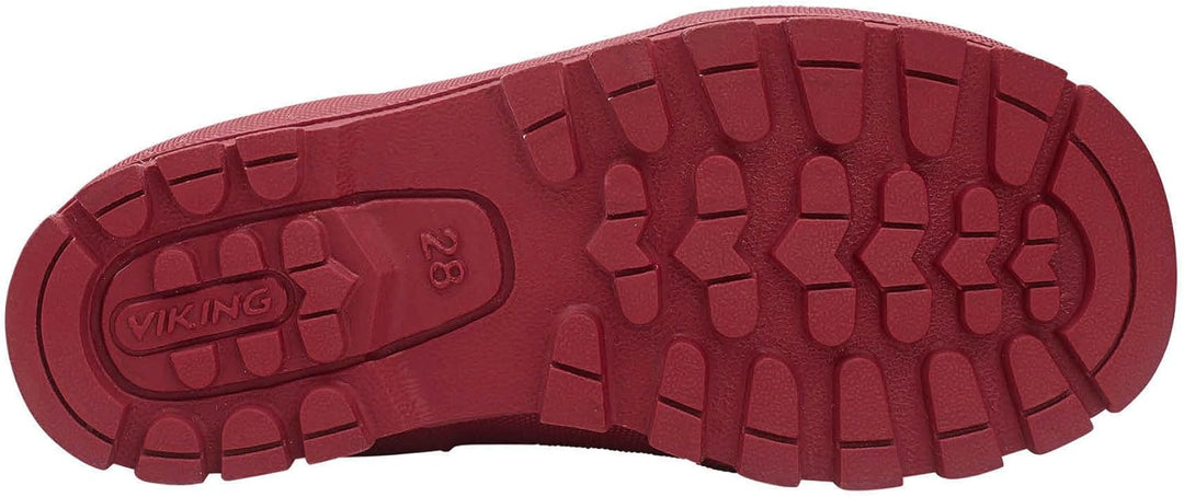 Viking Jolly Gummistiefel Unisex Kinder 21 EU Dark Red, 21 EU Dark Red