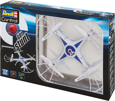 Revell Control Quadrocopter Go! Stunt I 6-Axis-Gyro I Geschwindigkeitsstufen und Flip-Funktion I Hea