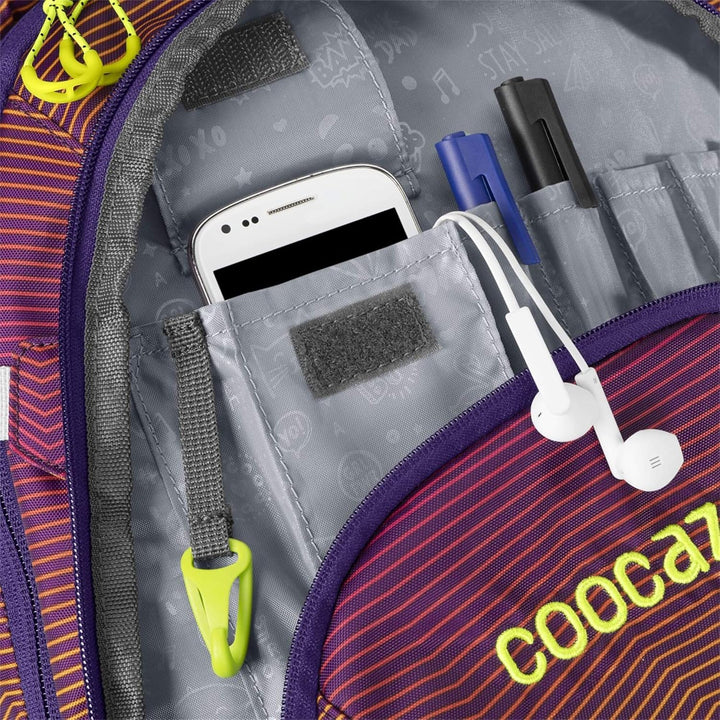 coocazoo Schulrucksack ScaleRale OceanEmotion, ergonomischer Tornister, höhenverstellbar mit Brustgu