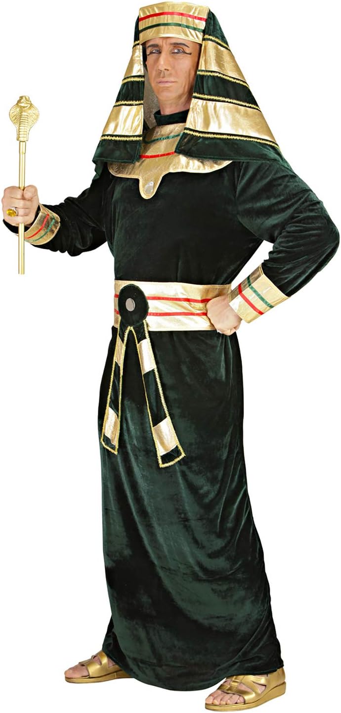 "PHARAOH" (robe with collar, belt, headpiece) - (S), S