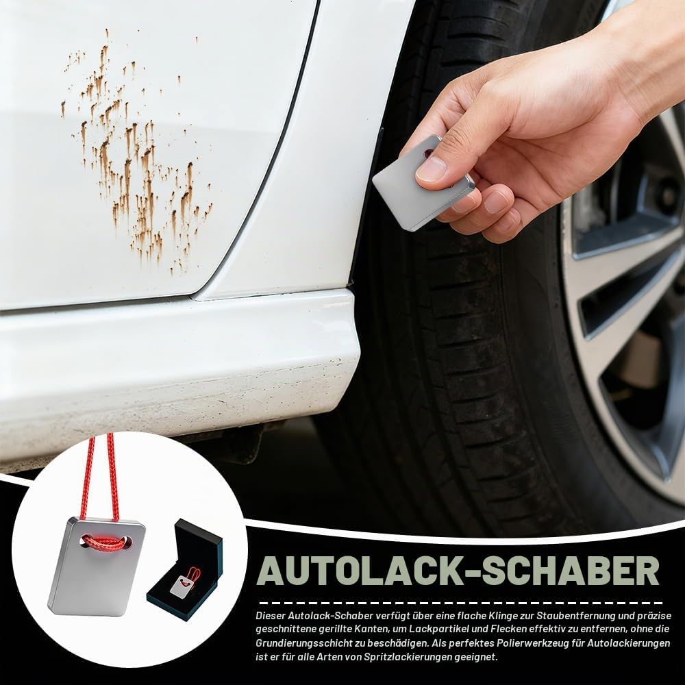 Lackhobel Autolack, HOVCEH Lackschaber Auto Entfernt für Schmutz, Flecken und Staubflecken von Lacki