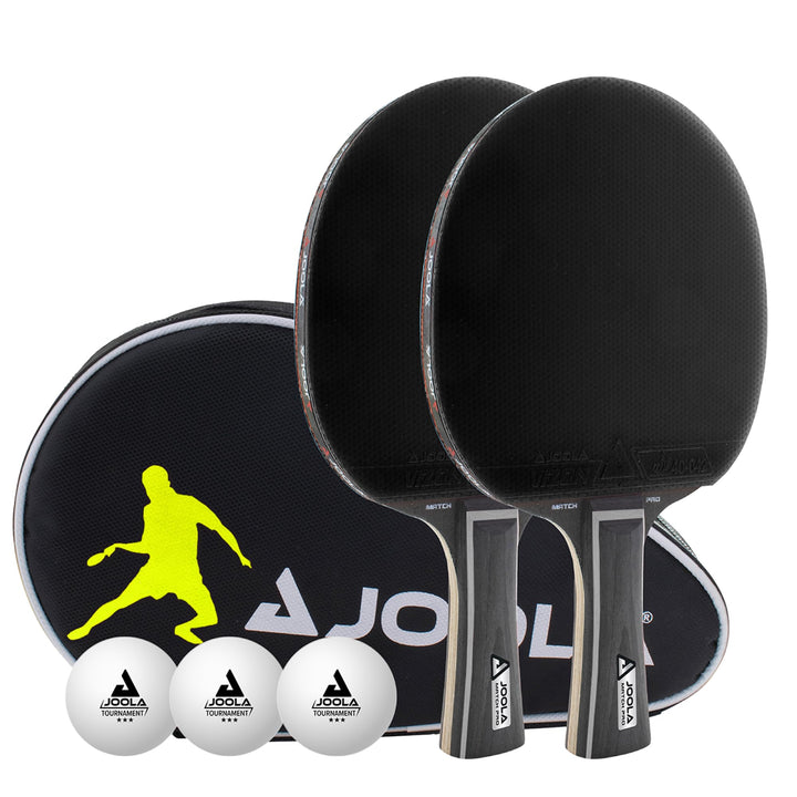JOOLA Tischtennis Set inklusive Tischtennisschläger, Tischtennisbälle, Tischtennishülle, Tischtennis