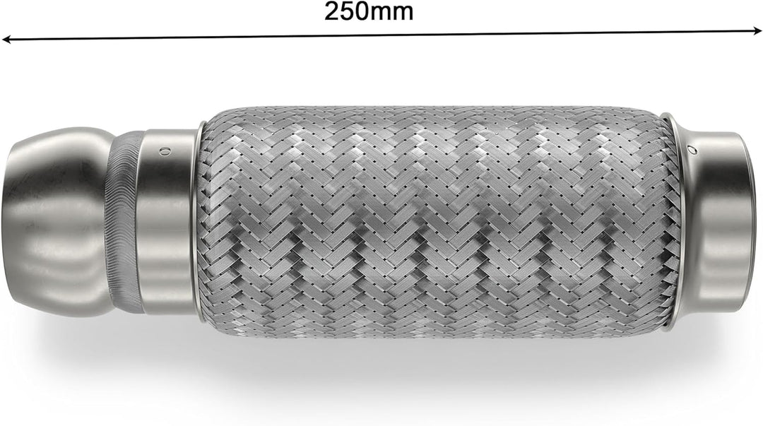Flexrohr Flansch Reparatuset kompatibel mit Mercedes Sprinter 906 218 318 518 und HJS 91131565 DPF H