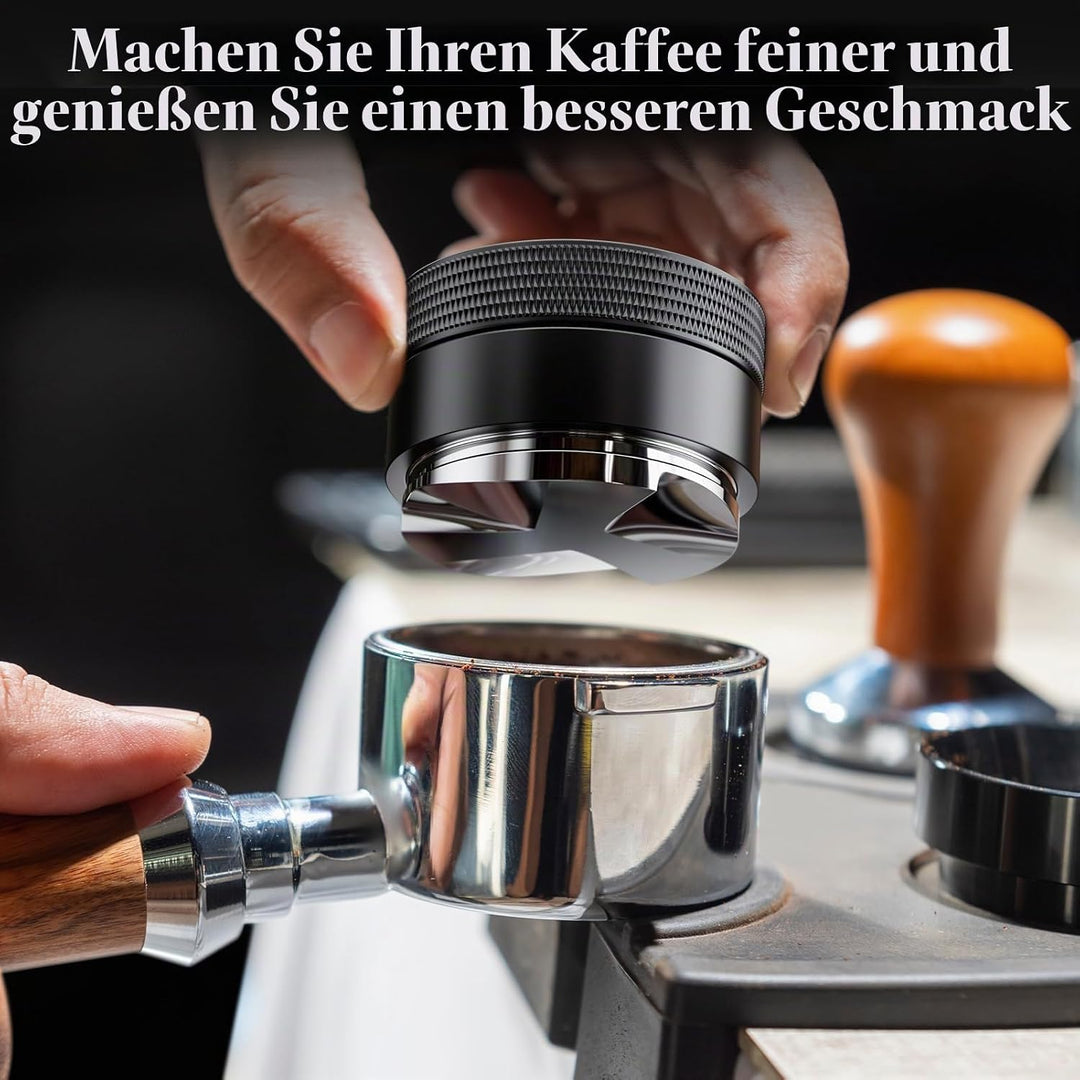 NEUTYPECHIC Coffee Distributor 53mm, Espresso Leveler Ausgleichwerkzeug für 54mm Kaffee Siebträger,